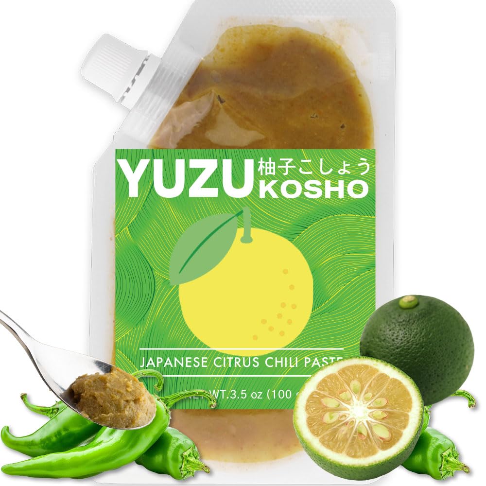 Amazon.com : Green Yuzu Kosho – Japanese Citrus Chili Condiment